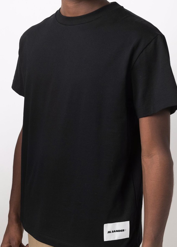[국내당일발송] 질샌더 22SS 라운드넥 쓰리팩 티셔츠 [블랙] JPUU706530 MU248808 001