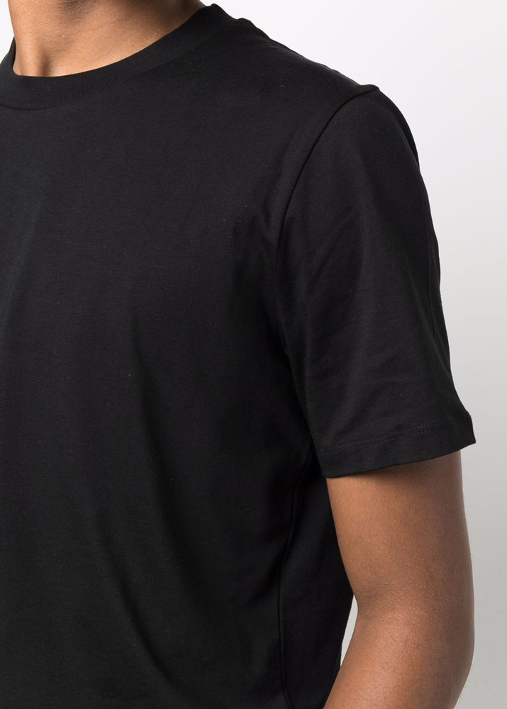 [국내당일발송] 질샌더 22SS 라운드넥 베이직 티셔츠 [블랙] JSMU706020 MU247308 001