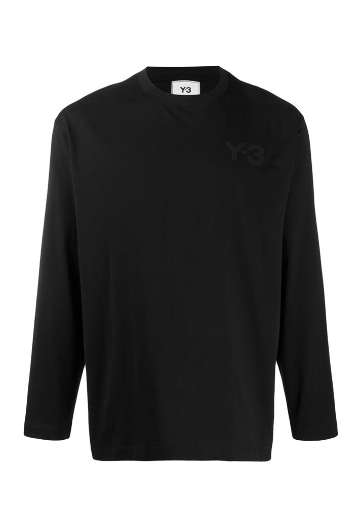 [국내당일발송] Y-3 21SS 클래식 로고 롱슬리브 티셔츠 [블랙] FN3361